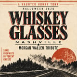 A Haunted Honky Tonky with Whiskey Glasses (Morgan Wallen Tribute)