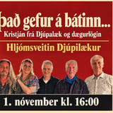 ,,Það gefur á bátinn…” Endurfundir við dægurlagatexta Kristjáns frá Djúpalæk