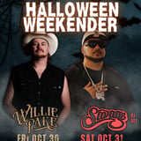 HALLOWEEN WEEKENDER - WILLIE PAKE & SAVAGE