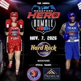 Rockford Hero Rumble - Police Vs Fire Boxing