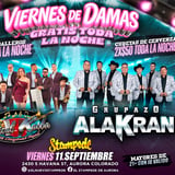 VIERNES DE DAMAS GRATIS TODA LA NOCHE! HOMBRES $20 TODA LA NOCHE