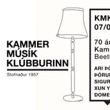 KMK70 NR. 4 // 70 ára afmælistónleikar KMK: Beethoven og Schubert