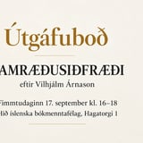 Útgáfuboð - Samræðusiðfræði