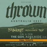 𝐅𝐈𝐍𝐀𝐋 𝐓𝐈𝐂𝐊𝐄𝐓𝐒 | Thrown Aus Tour 2027 with Boundaries // Adelaide Lic AA