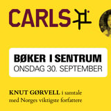 Bøker i sentrum: Unni Lindell + Torbjørn Rød Isaksen + Trude Teige