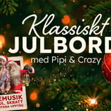 Klassiskt julbord med Pipi & Crazy