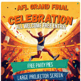Grand Final Celebration! All Welcome ( Free Entry)