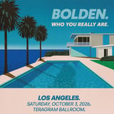 Bolden. Who you really are. Tour 2026.