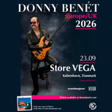 Donny Benét (AU) + [support: GiGi Girls] i Store VEGA