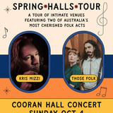 Those Folk & Kris Mizzi at the Cooran Hall