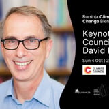 Keynote by Climate Councillor Professor David Karoly