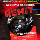 Remit (mini-tour) with Bad Form & Cheap Coffins at Diamond Dogs -Dapto