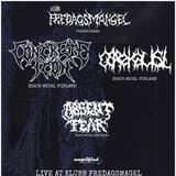 Gorekaust + Concrete Icon + Absent Fear Live @Klubb Fredagsmangel