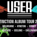 USER - EXTINCTION Album Launch Party with DOUBLE VANITY & THE MOTH BODY.