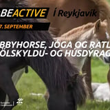 Hobby Horse, jóga og ratleikur í Fjölskyldu- og húsdýragarðinum #BeActive
