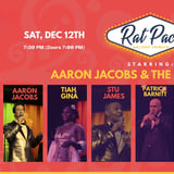 THE RAT PACK HOLIDAY SHOW starring Aaron Jacobs & The Swing Tones