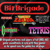 Bit Bigade Performs "The Legend Of Zelda" + "Castlevania" + "Tetris" LIVE