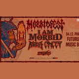 I'M MORBID, ATHEIST, CANCER, STELLVRIS
