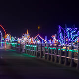 Holiday Lights at the Beach