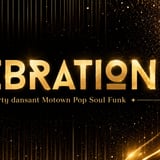 CÉLÉBRATION- Le meilleur party dansant Motown Pop Soul Funk & Disco