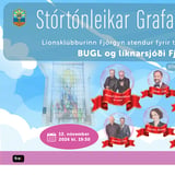 Stórtónleikar Fjörgynjar – stuðningur við BUGL