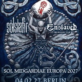 ENSLAVED & SOLSTAFIR • Berlin • Festsaal Kreuzberg