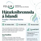 Hátæknibrennsla - Fundur í Norræna húsinu