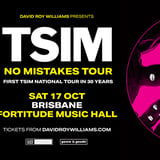 [NEW SHOW] TSIM "No Mistakes Tour" | Fri 16 Oct 2026 | Hindley St Music Hall, Adelaide