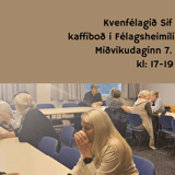 Kaffiboð í tilefni af viku einmanaleikans