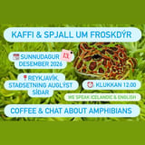 Kaffi & spjall um froskdýr 🐸