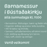 Barnamessa og skírn