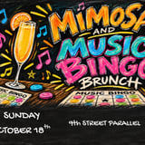 MIMOSAS AND MUSIC BINGO