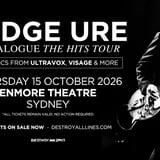 Midge Ure // Sydney // Catalogue 𝘛𝘩𝘦 𝘏𝘪𝘵𝘴 Tour // Enmore