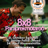 Hyrox 8x8 paraþrekmótaröð UltraForm Fellið í Mosó (2 af 3)
