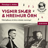 Hreimur & Vignir í kjallaranum á Sæta Svíninu
