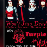 Won’t Stay Dead with Turpie & Cursed Coast