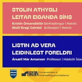 Foreldrafræðsla í Tónbergi