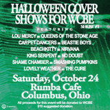 HALLOWEEN COVER SHOWS FOR WCBE ft. Lou Mercy * BeachKitty * King Serpent * Shame Chamber * Lovely Weather * Carpet Dancers (Show #1)