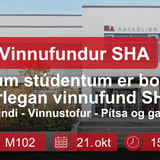 Vinnufundur SHA 2026