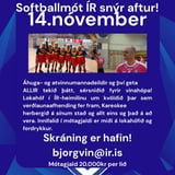 SOFTBALLMÓT ÍR 2026