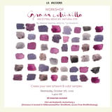 Ancestral Mexican Natural Dye (Grana cochinilla) with visiting artist Aline González Moreno