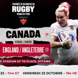 Rugby Canada WXV Ottawa V England