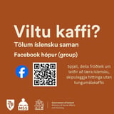 Viltu kaffi? Tölum íslensku saman
