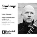 Samhengi - Pétur Jónasson