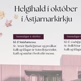 Guðsþjónusta og kvöldverður