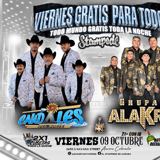 VIERNES Y GRATIS TODA LA NOCHE