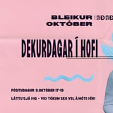 Föstudagsdekur í Kistu á Dekurdögum