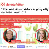 Náttúruvísindi sem virka á unglingastigi