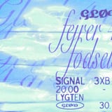 GLØD 4 år - 3XB + Signal + dj