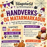 HANDVERKS OG MATARMARKAÐUR